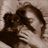 23 juin 2008 : Un moment de tendresse entre Cheyenne et moi... :)