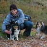 3 janvier 2009, fort des Trois Pignons. Mes 3 petites puces et moi... :)