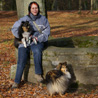 November 14th 2008, Bad Hombourg (Germany). We start by walking around the Roman fort, so that the girls can enjoy a walk in the forest. :) Here, I'm sitting on an old well.