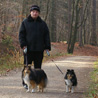 14 novembre 2008, Bad Hombourg (Allemagne). Manveru et les miss sur le chemin qui fait le tour du camp romain. :)