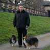 November 14th 2008, Bad Hombourg (Germany). Manveru and the girls in front of the ramparts.