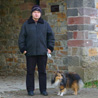 November 14th 2008, Bad Hombourg (Germany). Manveru and the girls in front of an entry of the Roman fort.